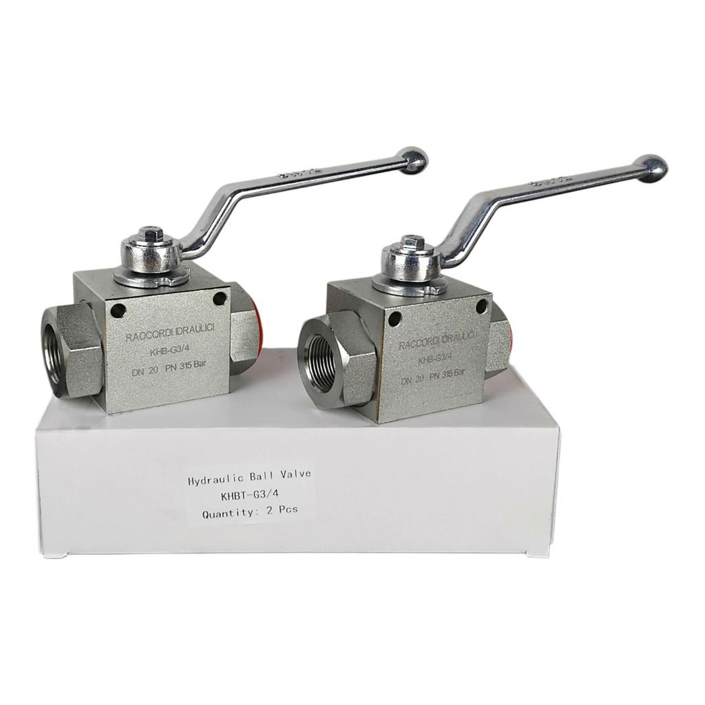 Zawór Kulowy Dwudrożny Bkh Bsp Dn20 3/4" 500Bar