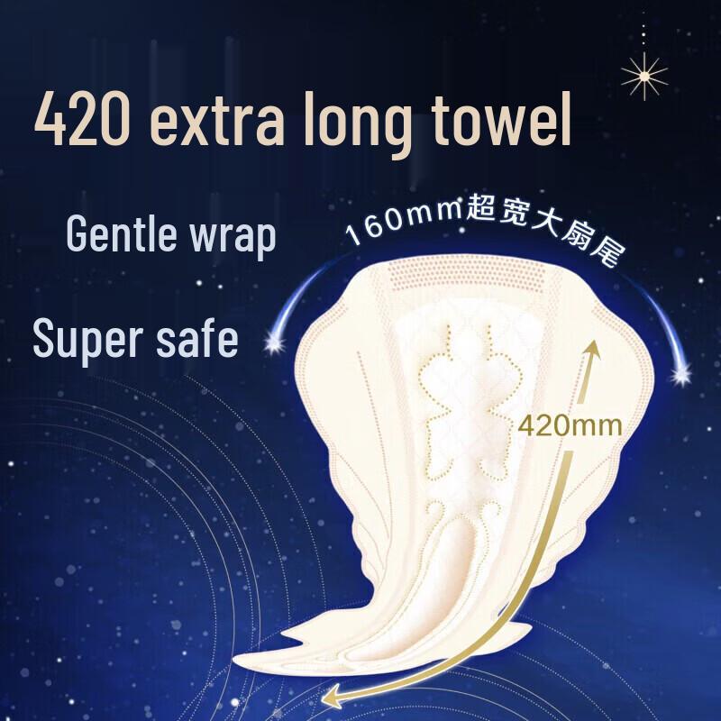 Sofy Overnight Cottony Feel Sanitary Pads