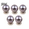 Anti-exposure Buttons for Women 5Pcs Fake Pearl Clothing Removable Decorative Brooch Pins No No-sew Shirt Sew Safety Pins Neckline Embellishment,