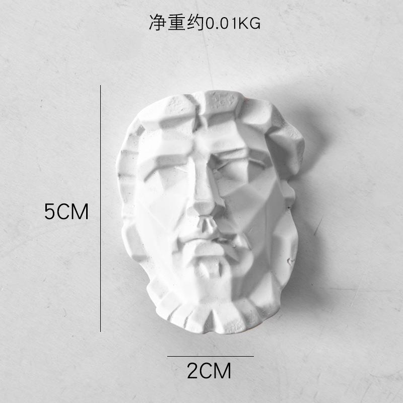 Nordic Retro Imitation plaster Resin Venus God of War Character head sculpture Home decoration crafts Drawing sketch Greek