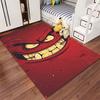 Monster Face Grinning Art Carpet suitable as a non-slip mat for the living room or bedroom sofa