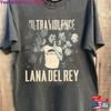 Unisex Shirt Cotton Oversize Large Size Lana Del Rey Vintage Shirt Lana Del Rey Ultraviolence Charcoal T Shirt NH10265