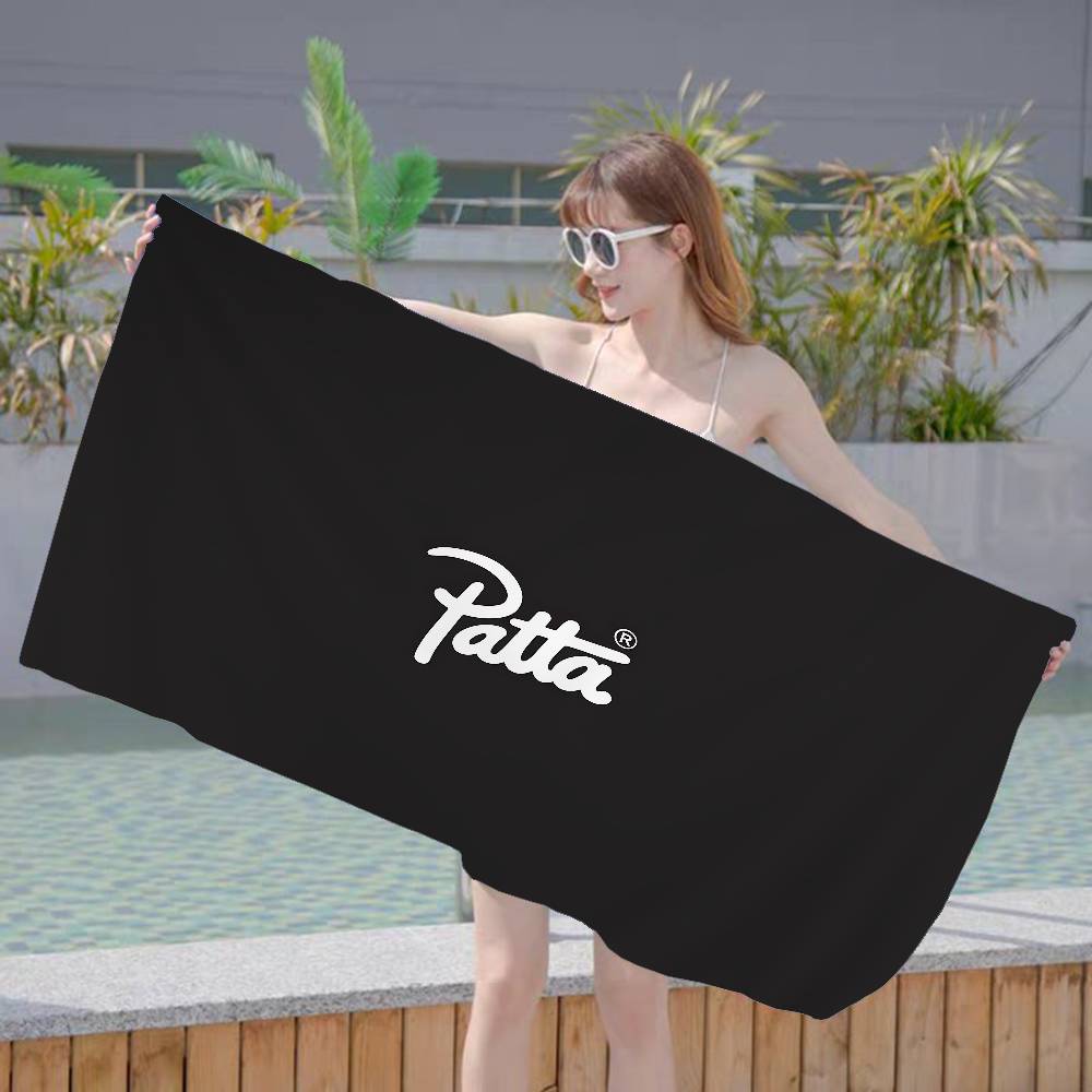 Fashion P-pattas Microfiber Beach Towel Absorbent Quick dry Soft Yoga Swimming Resort Mountain Climbing Towel