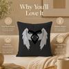 TV S-ShadowhuntersS Cushion Cover Double-Sided Printed Pillow Cover Hypoallergenic Dust-Mite Proof