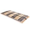 Slatted Bed Base Without Mattress with 42 Slats 7 Zones 120x200 Cm