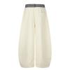 Mens Casual Loose Fit Sweatpants Skull Hand Print Street Style Trousers