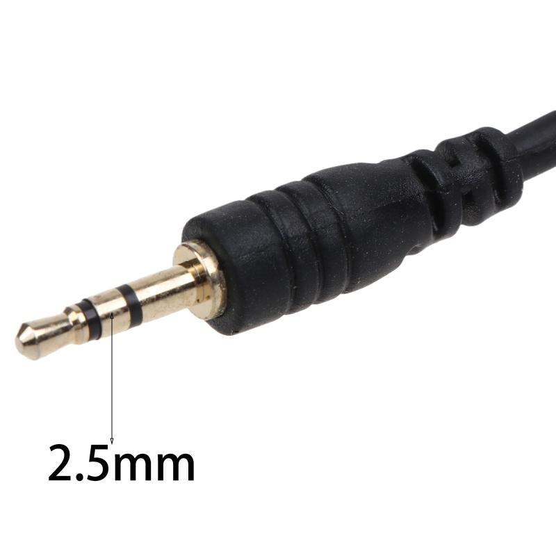 2,5mm auf 2,5mm Audio Aux Kabel für Headsets Kopfhörer Mobiltelefon Audio Ersatzkabel Kabel Stereo Adapter