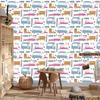 Trucks on the road wallpaper for living room and bedroom 50x1000