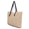 Women Handmade Weave Handbag Large Capacity Beach Shoulder Summer Straw Bag