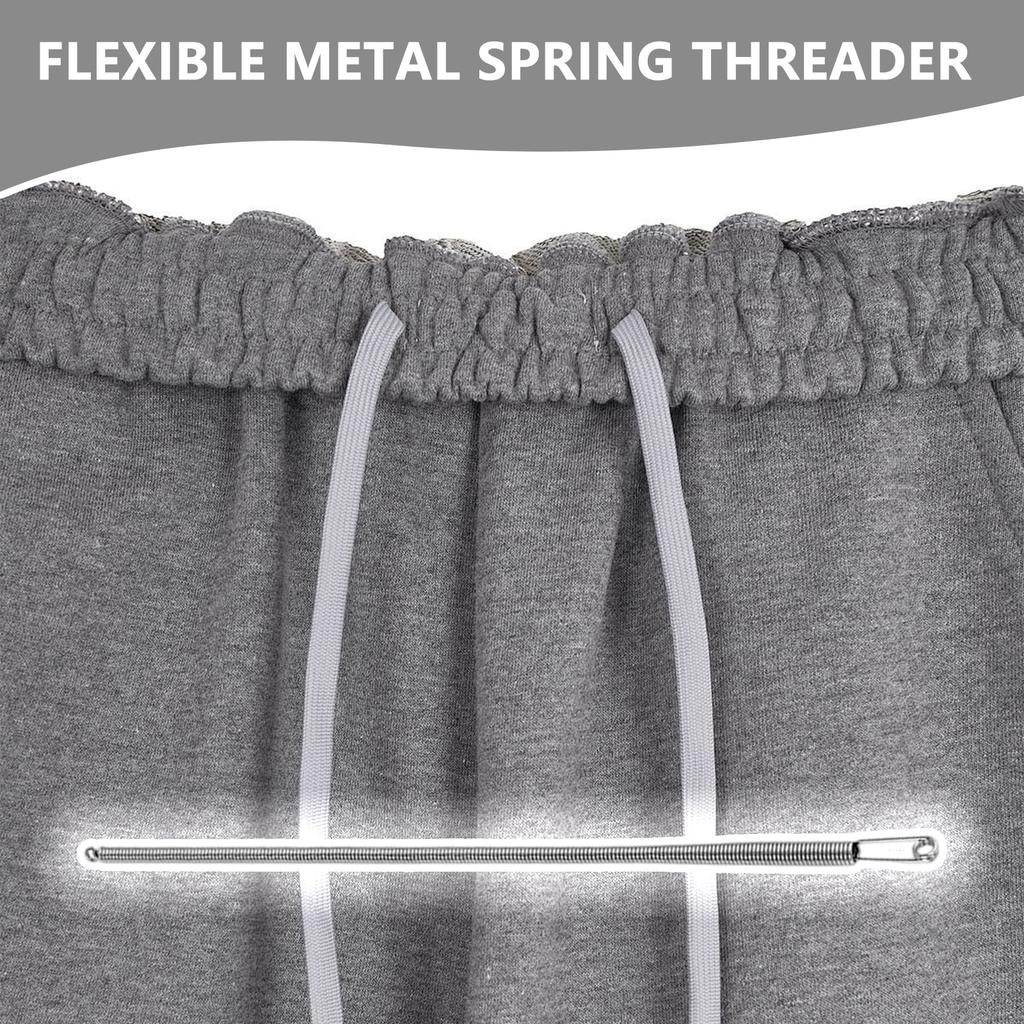 Flexible Spring Threader for Hoodies, Pants and Shoelaces