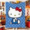 H-Hello K-Kitty Sofa Blankets for Beds Knee Blanket Camping Home and Decoration Bedspread On the Bed Sofas Bedspreads Picnic Nap