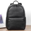 Men's Minimalist Top Grain Cowhide Backpack, Business Commute Laptop Backpack, Large Capacity Genuine Leather Daily School Bag