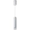 Lampa Wisząca Vertical 1 Gu10 Biały Alu Milagro Ml0308