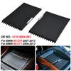 Center Console Roller Blind Shutter Cover Rear+Front For BMW X5 X6 E70 E71 07-14 Cup Holder Zipper Center Console Roller Blind