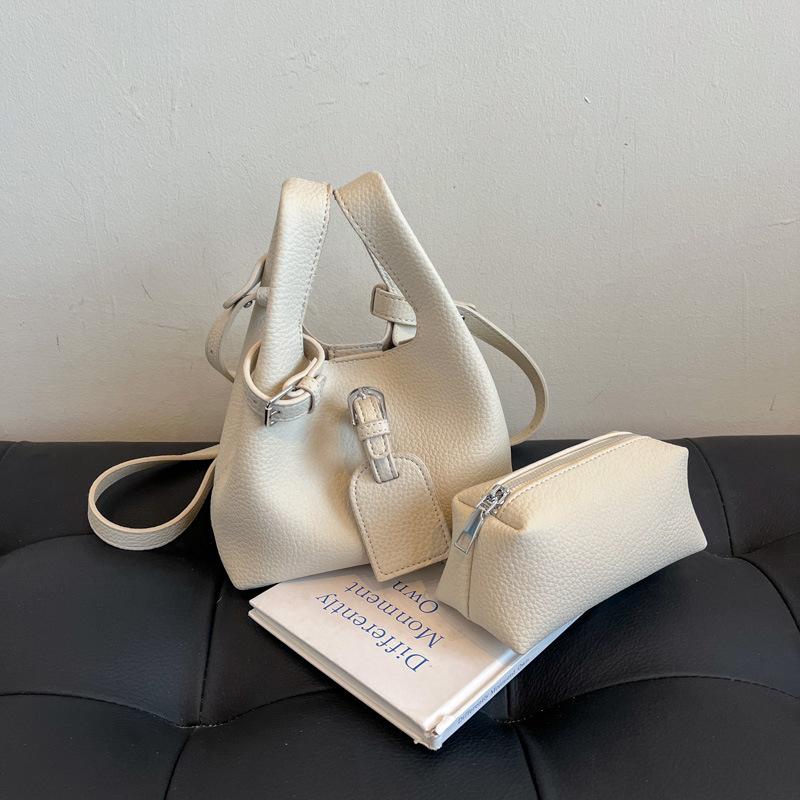 Нишевый дизайн ретро модная женская сумка-мессенджер весна 2025 новая универсальная сумка-ведро сумка для матери и ребенка