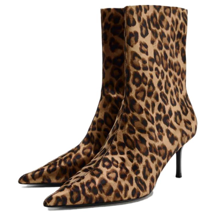 Zara Fashion Trend Ankle Boots Women Boots Leopard 12109410195