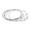 PULABO 6-Piece Set of Electric Guitar Strings, Steel Core, Nickel Alloy Wound (009-042) - Practical