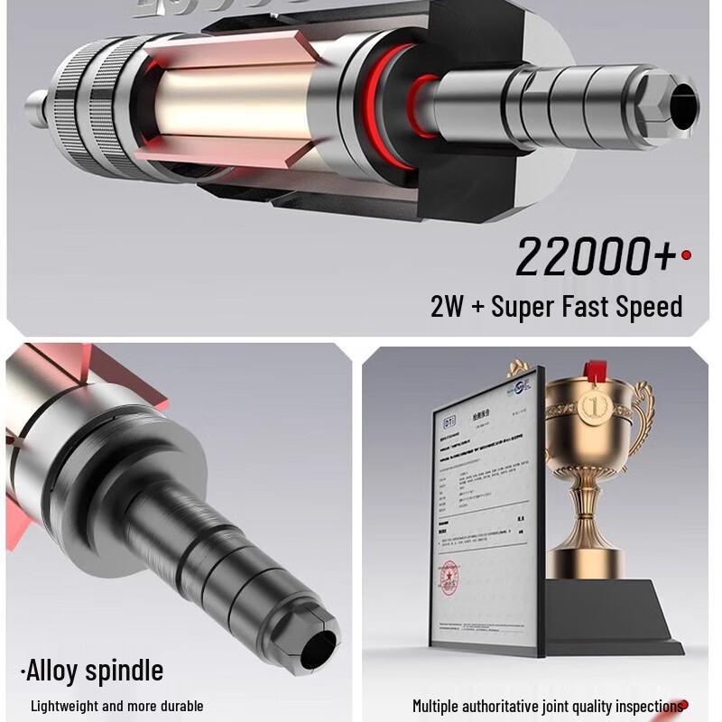 WD San Naier Industrial Pneumatic Grinder