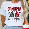 Ladies Merry Christmas Cute Letter Printed Regular Casual Daily Short Sleeve Round Neck Womens Tshirt