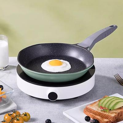 COOKER KING Medizinische Steinpfanne Antihaft-Bratpfanne Pfanne mit geringer Rauchentwicklung Haushaltsgebrauch Geeignet für Gasherd Steak-Bratpfanne