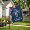 250th Independence Day Patriotic Decor - Religious Garden Flag, American Heritage Bunting For Home & Yard Celebrations