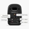 Компактная настольная колонка UKI Onyx Bluetooth Вход RMS Kanto 5.3/USB-C (16-бит/48 кГц)/RCA Вход/50 Вт