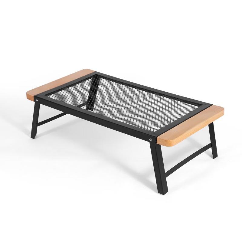 OIMG Portable Anti-Scald Folding Camping Mesh Table