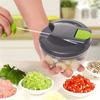 With Cover Garlic Mincer Hand Pull String Kitchen Food Processor Onion Cutter  for Kitchen