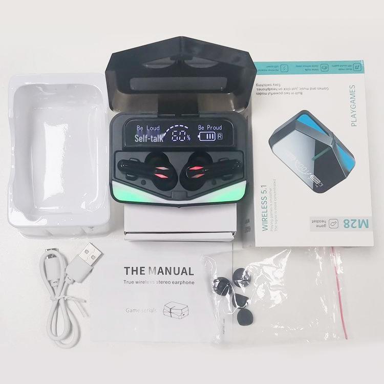 2025 Bluetooth Earphones: Stereo Sound, Deep Bass, Wireless In-Ear, High-Quality Audio, Long Battery Life