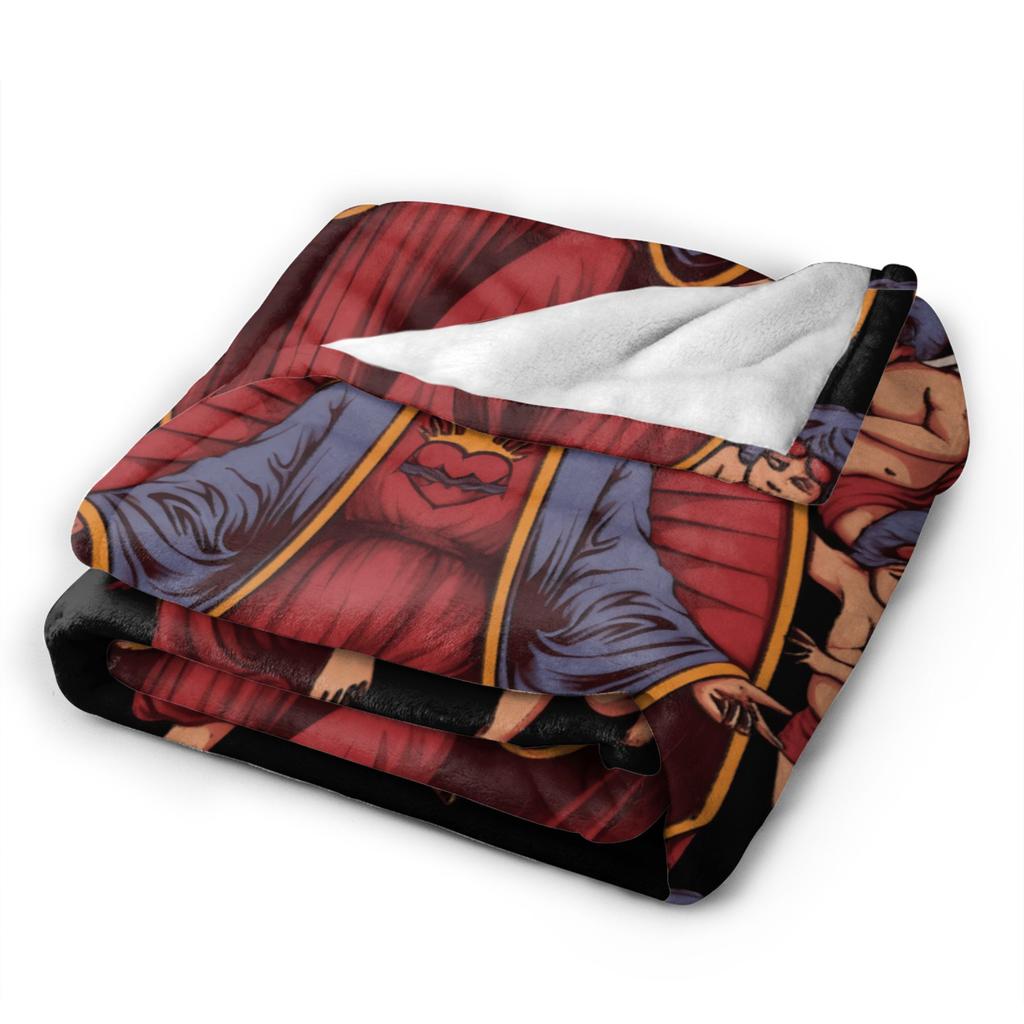 D-Deftoness Nu Metal Blanket  Warm Soft Pattern Plush Throw Blanket For Girls Boys Bedroom Flannel Bedspread Bed Cover