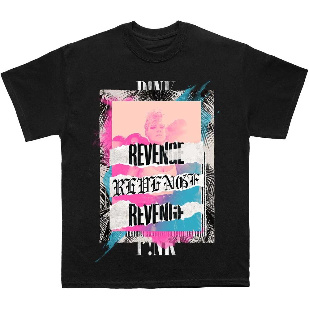 Pink - Revenge - Black t-shirt XS