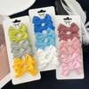 Multi Colored Hair Clip, Children's Bow Combination Hair Clip, Set Of 10 Pieces