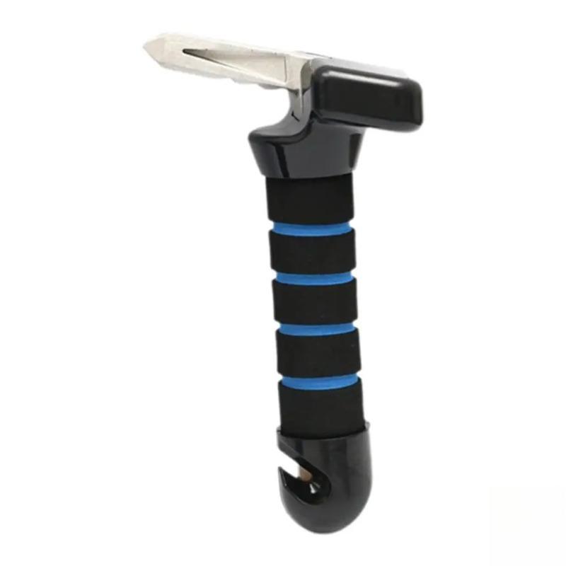 

Portable Car Door Assist Handles For Elderly People Multifunctional Seat Belt Cutter Elderly Specific Window Breaker Blue 1pc