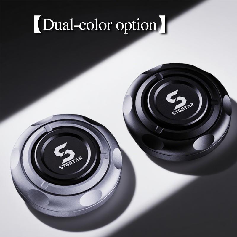 Magnetic Fidget Slider Premium Metal Ratchet Spinner Silent Push-Pull Edc Toy For Anxiety Relief & Focus Portable Stress Reducer