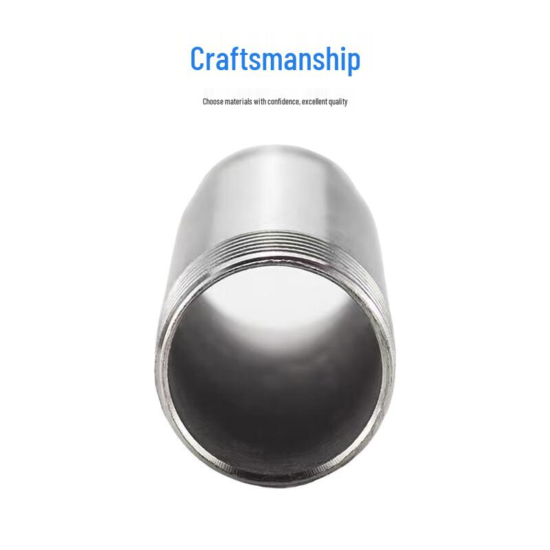 Stainless Steel Threaded Straight Pipe Nipple DN50