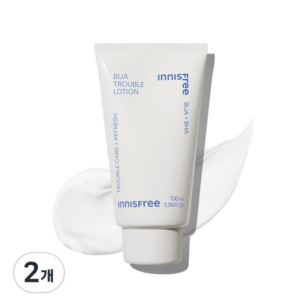 

Innisfree Visa Baja Trouble Lotion, 100мл, 2 шт. Популярная корейская косметика