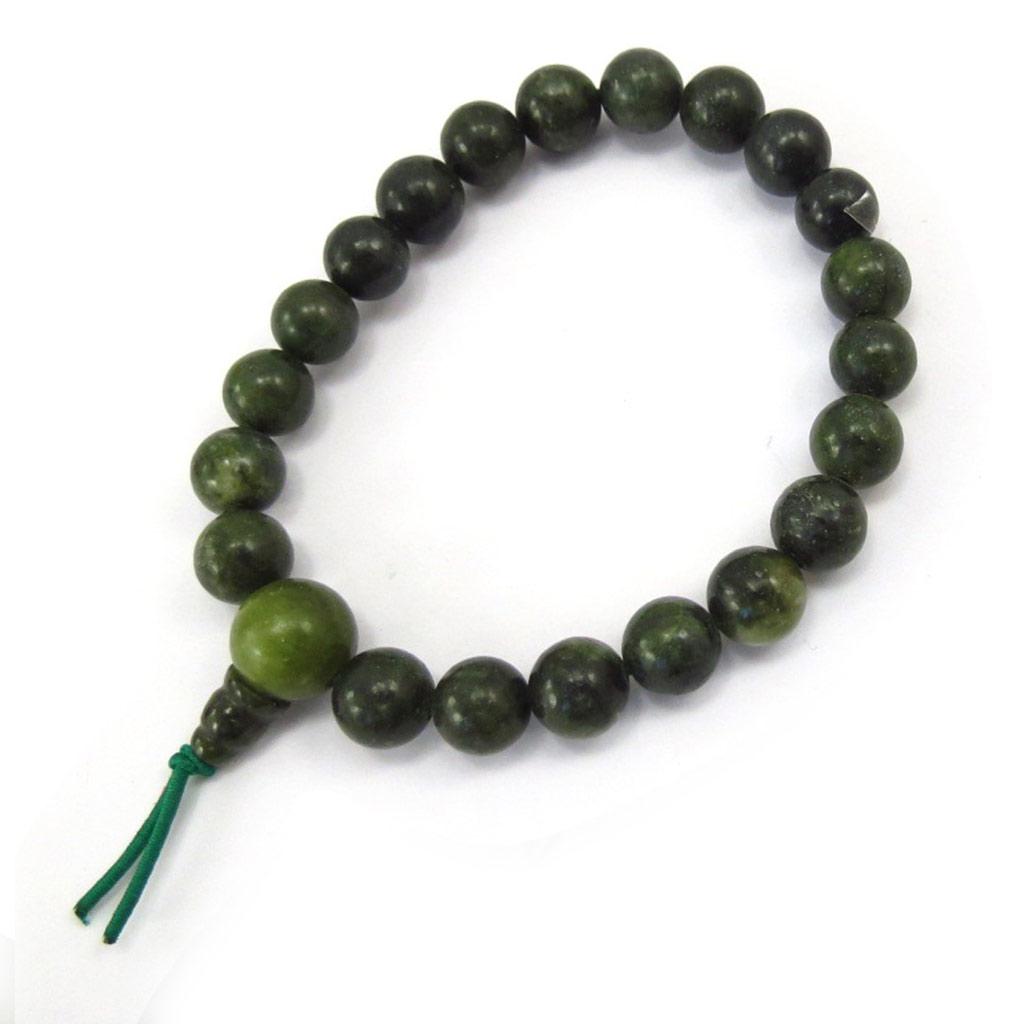 Les Trésors De Lily [K3065] - Green 'Mineralia' Designer Bracelet