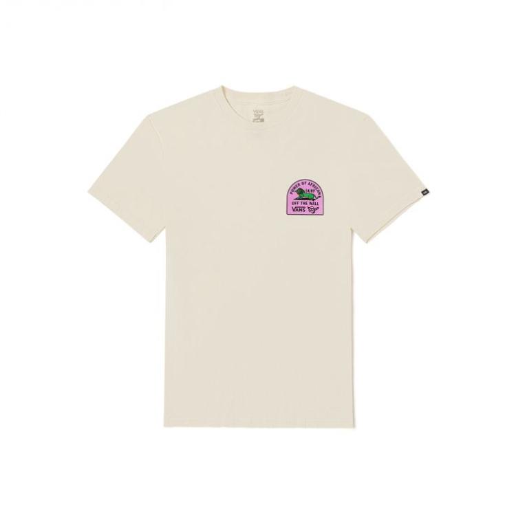 

Vans X Mami Wata Collaboration T-Shirt With Logo Print Comfortable Crew Neck Short Sleeve Unisex Tops Beige VN0008CN3KS L