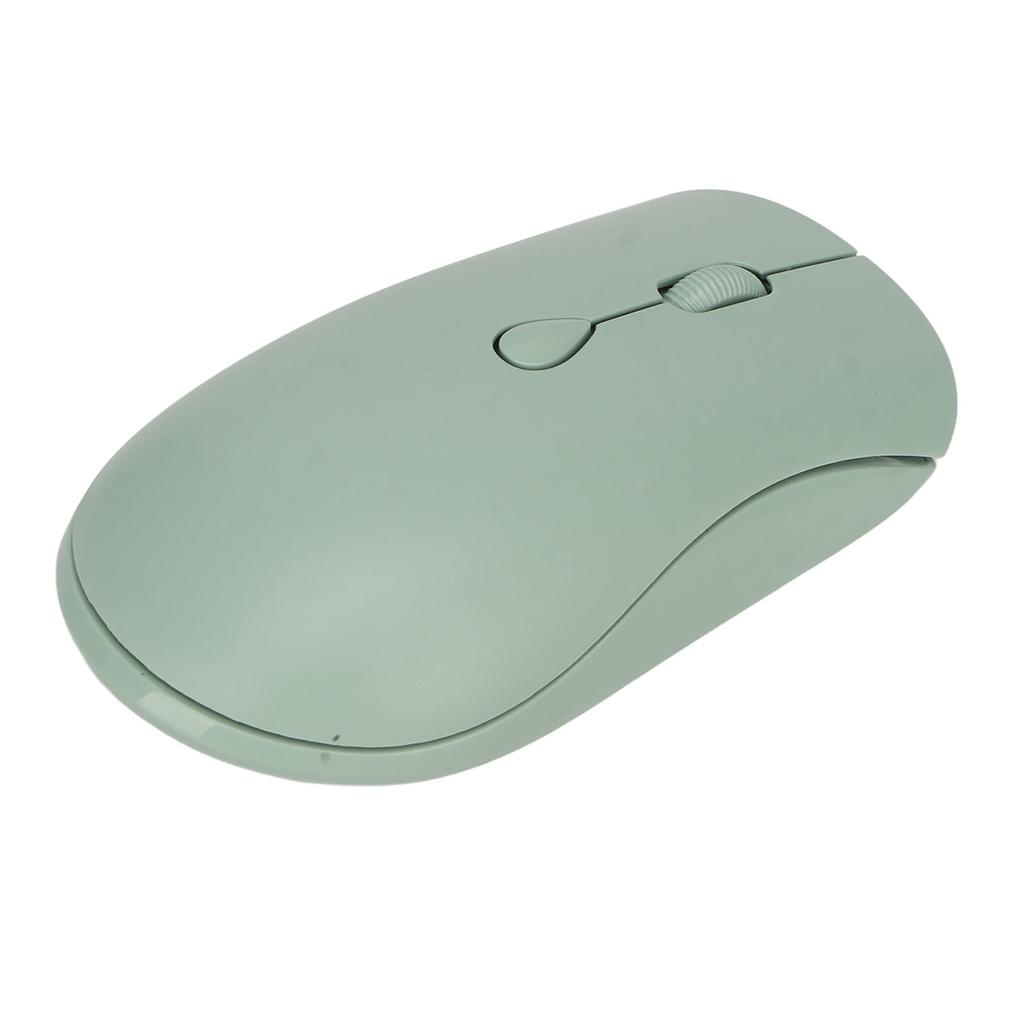2.4G Wireless Mouse 1600DPI Ergonomic Rechargeable Battery Bluetooth 5.2 Silent Mouse for Office Desktops PC