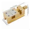 Watch Movement Fixed Base Holder Precision Knurled for Watchmakers, Hobbyists,