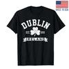 Dublin Ireland Est 988 Shamrock Saint Patricks Day Unisex T-Shirt
