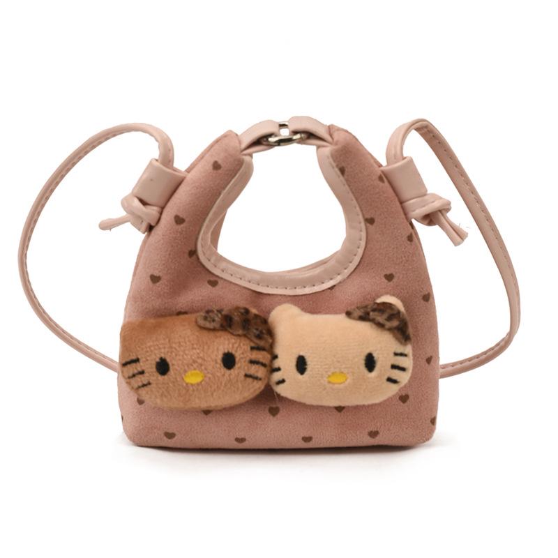 Кросс-боди сумочка  Принцесса в горошек  - Милая осенне-зимняя сумка через плечо для девочек