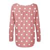 Women's Long Sleeve Tunic Loose Tops Casual Oversized Tops Pleated Tunic Button Down Casual Women's Print Tops
