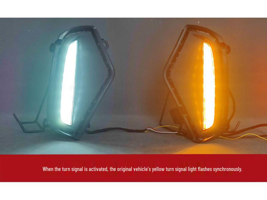 Compatible LED Daytime and Fog Lights for 2020-2025 Toyota RAV4 DRL Models