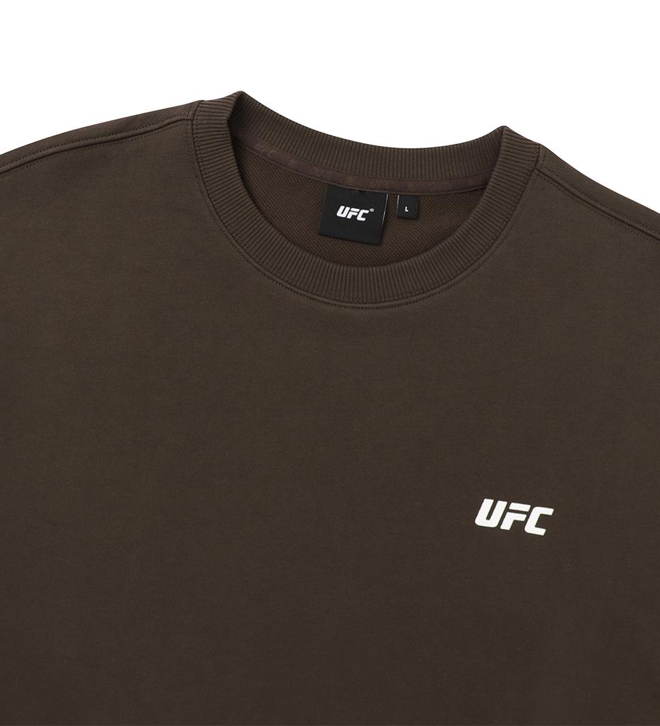UFC SPORT Ufc Gothic Mega Fit Sweatshirt Brown U2Swx1104Br