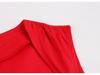 Women's Retro Gothic Red Polka Dot Swing Dress - 1950s Style