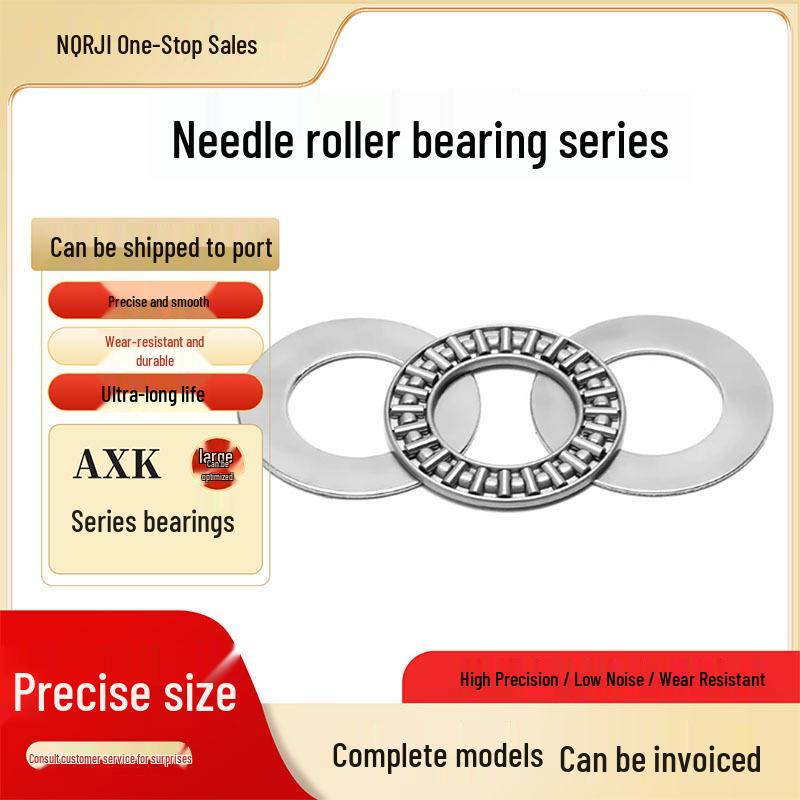 Ultradünnes Flach-Axial-Rollenlager (Innendurchmesser: 4-30mm)