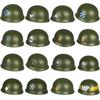 Military Building Block Set Military Supplies Waffen Accessory Soldier Colonel Helmet Gun Rifle M16 Waffen Box Ammunition Brick Toy