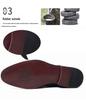 2025 Men's Crocodile Pattern Leather Shoes - Business Korean British Style, Formal Fashion for Youth & Weddings
