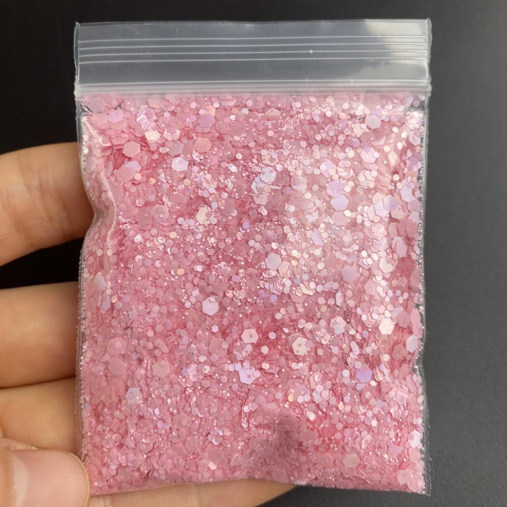 Polyester Nail Art Chunky Mix Glitter Bulk Christmas Decorations High Sparkling Holographic Glitter
